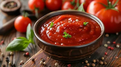 تصویر 4 از رب گوجه ۴۰۰ گرمی + استاندارد و مطمئن